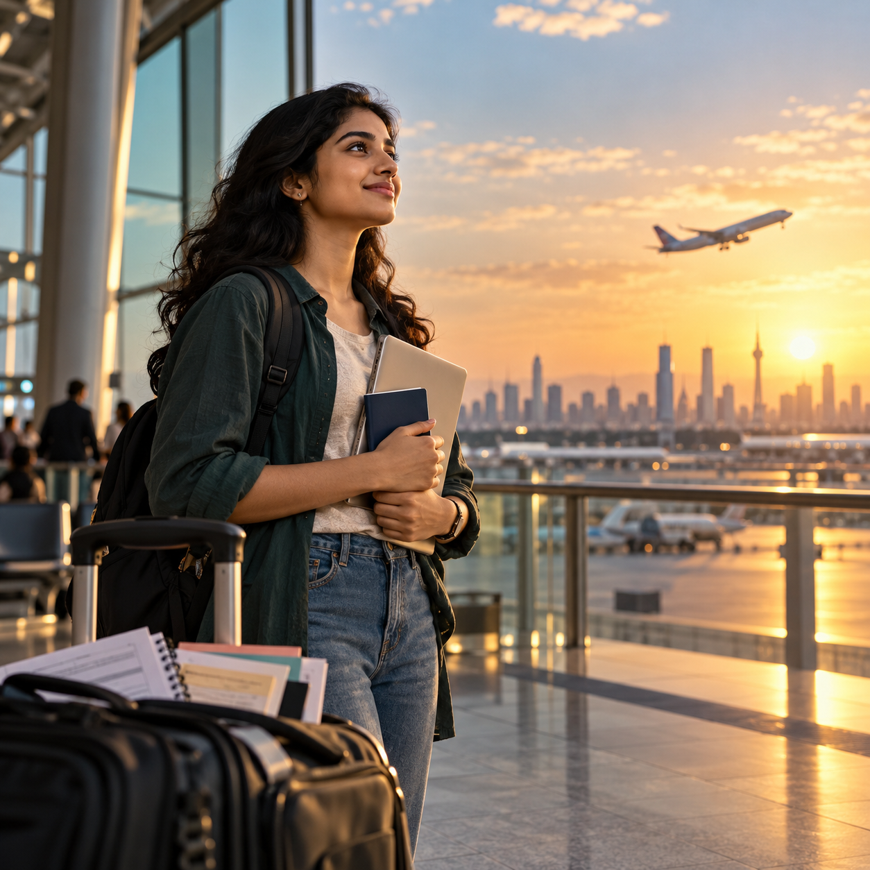 Study abroad counseling and visa preparation session