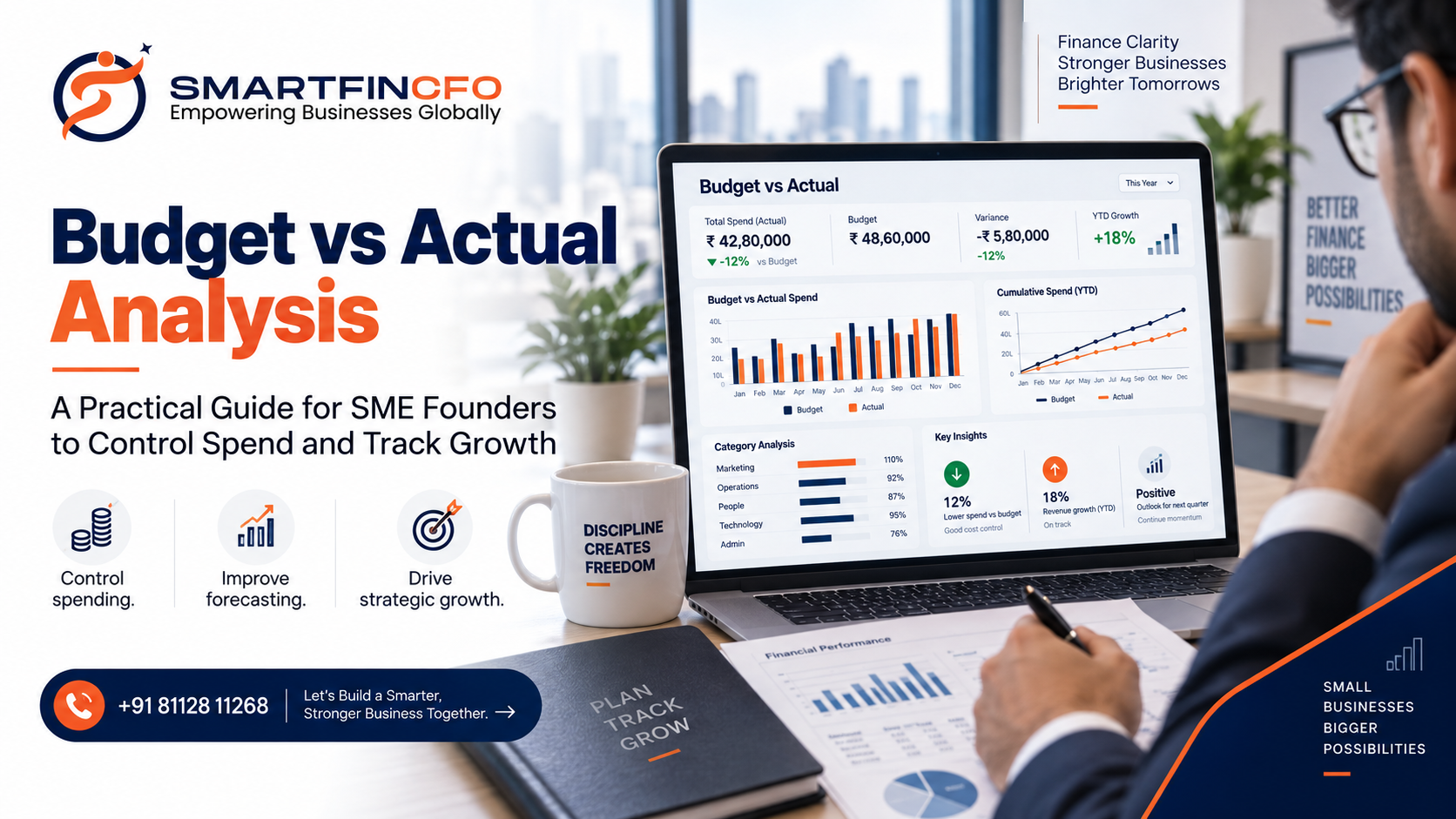 Budget vs Actual Analysis: A Practical Guide for SME Founders to Control Spend and Track Growth