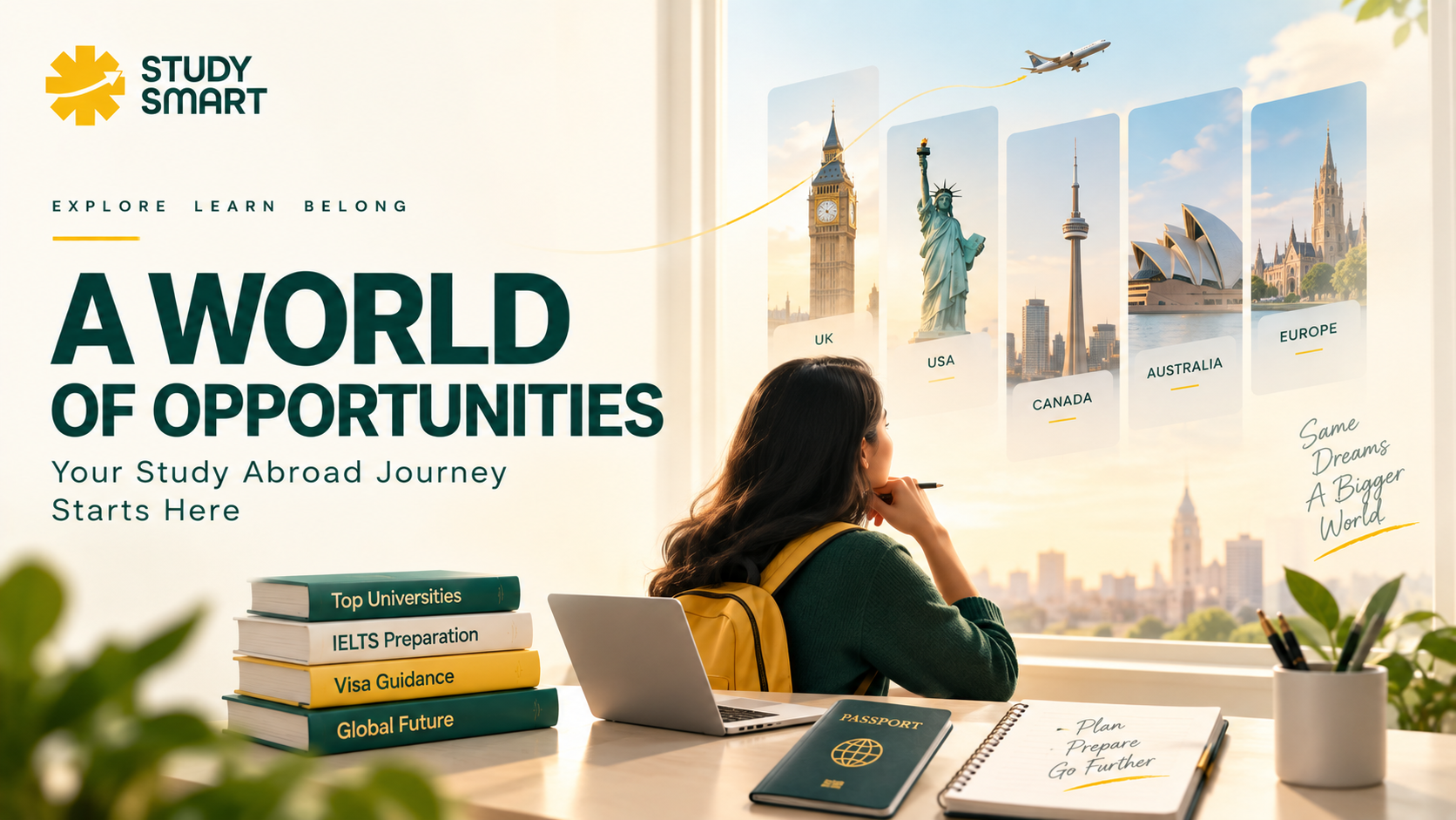 Comprehensive Guide to Studying Abroad: How to Choose Top Universities, Ace IELTS, and Secure Visas