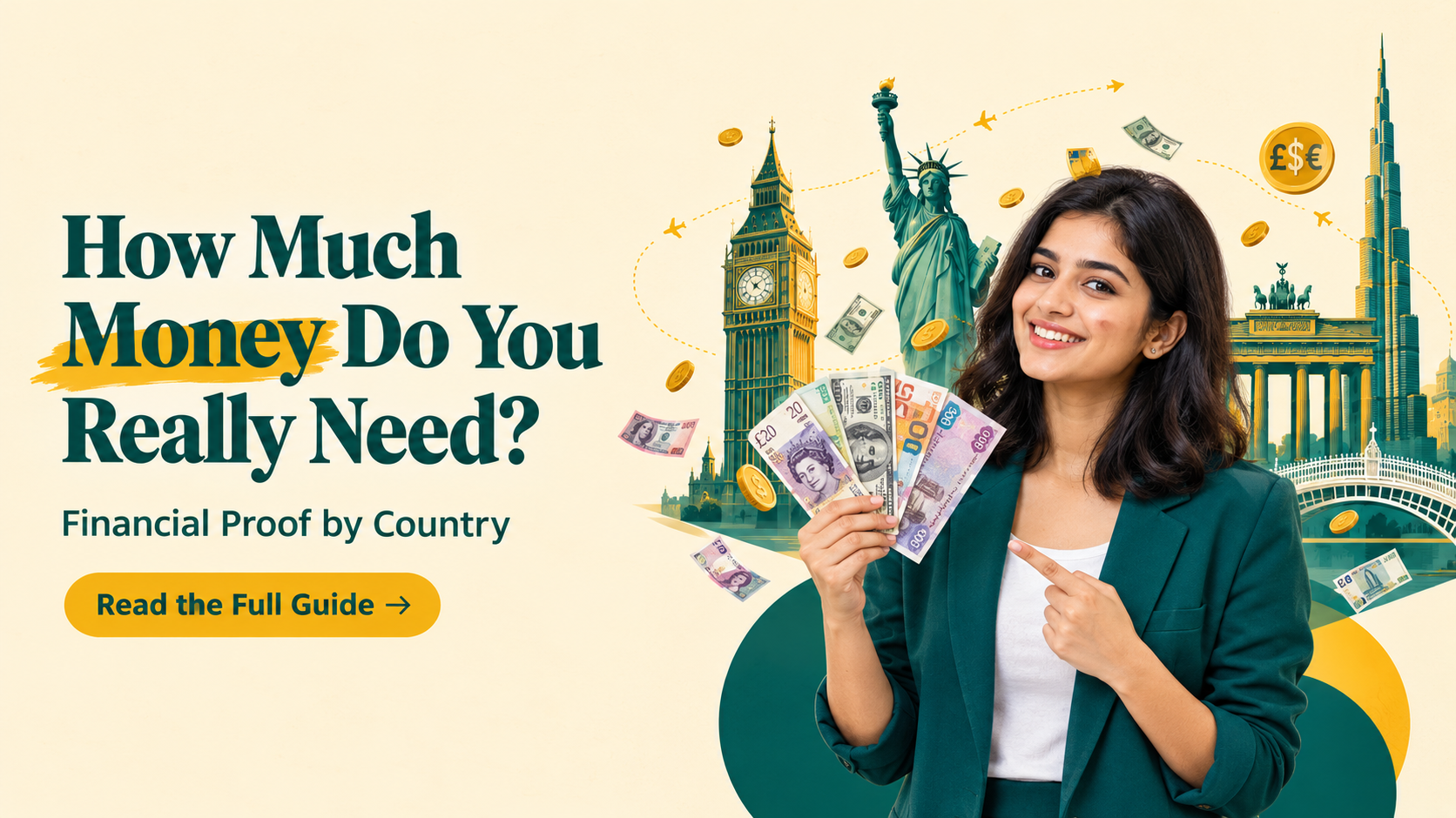 New Financial Proof Requirements: How Much Money Do You Really Need Per Country?