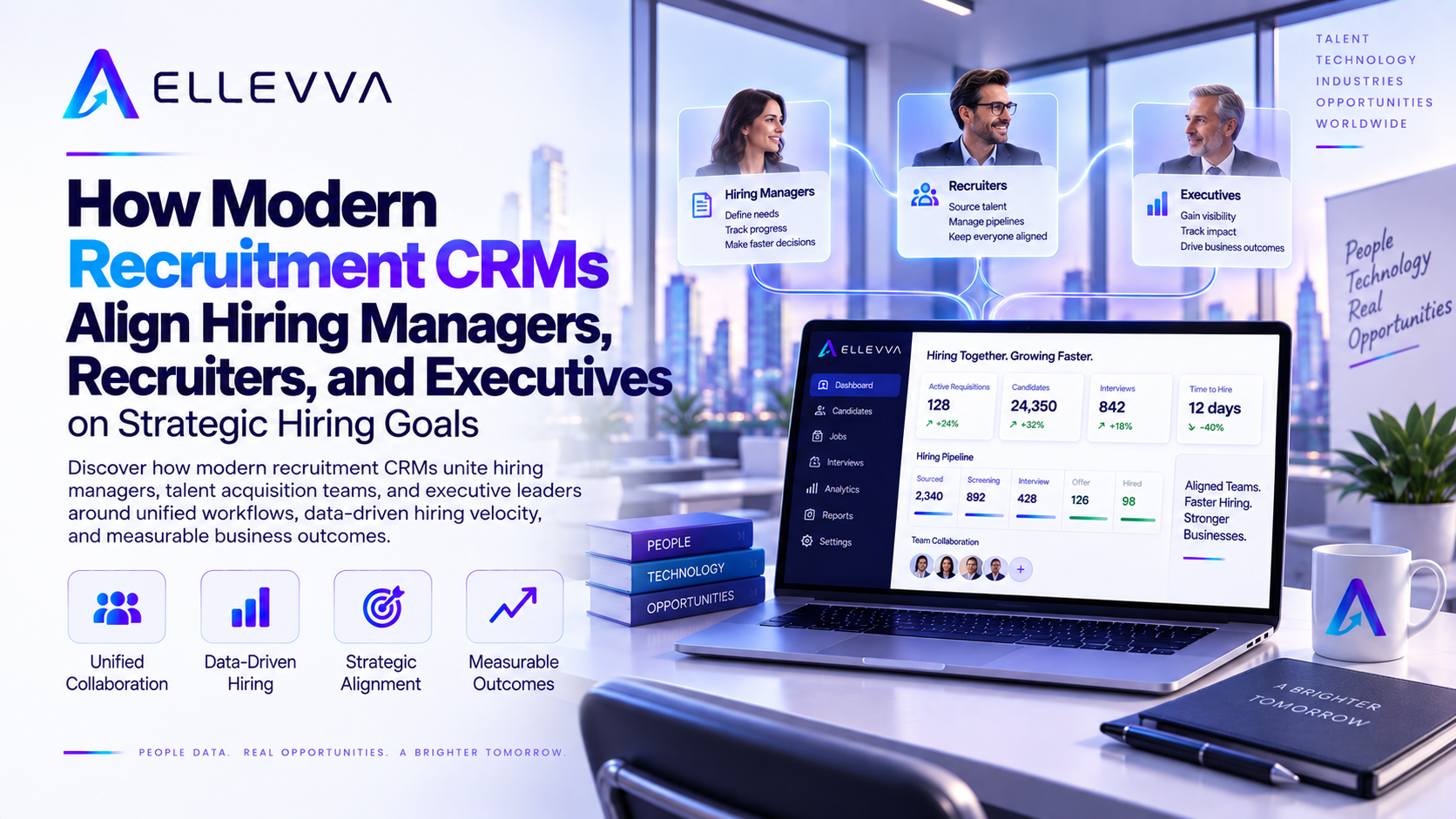 How modern recruitment CRMs align hiring managers, recruiters, and executives on strategic hiring goals