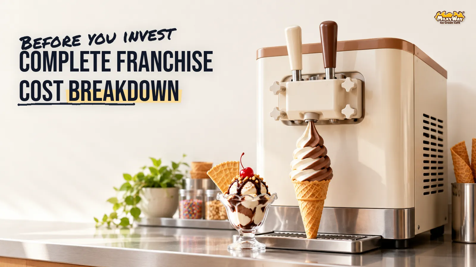 Ice Cream Franchise Cost in India: Where the Money Goes