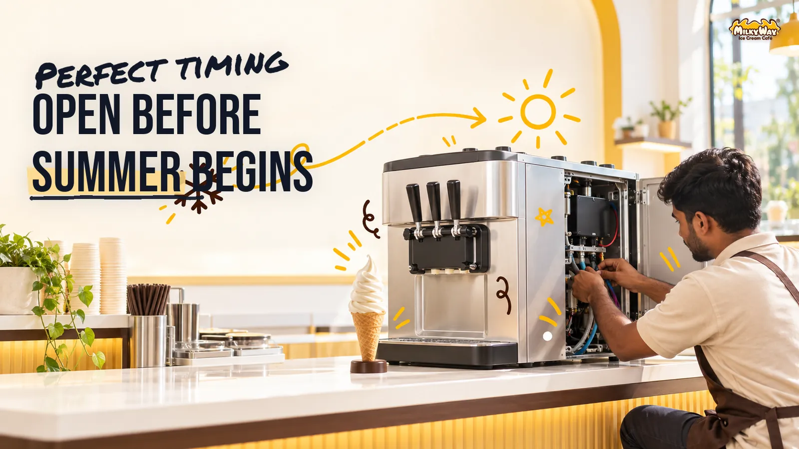 Ice Cream Franchise India: Start in November, Open Before Summer