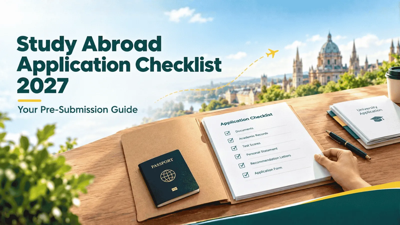 Study Abroad Application Checklist 2027: The Complete Pre-Submission Guide for Indian Students