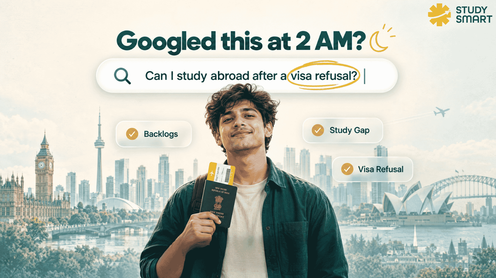 Study Abroad Success Case Study: Overcoming Backlogs, Gaps, and Visa Refusals